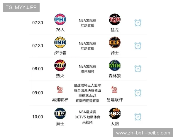 今天的NBA赛事安排有哪些看点